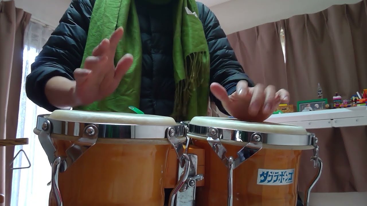 Tabla bongo made by ASA-CHANG - YouTube