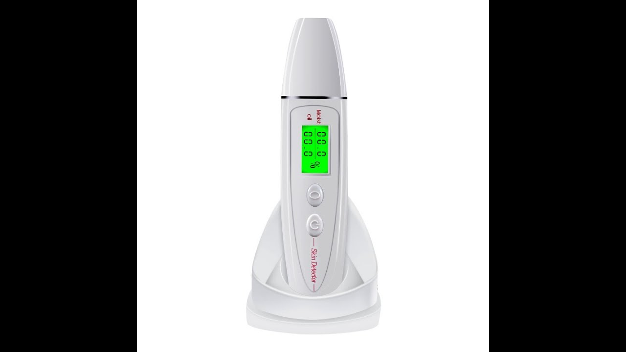 Portable Skin Analyzer Facial Moisture Monitor,Digital Skin Detector Pen Skin Care Device Oil Tester