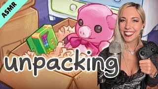 ASMR Gaming Full Playthrough Unpacking | ChristieSkylar Plays Cozy Games - Recorded live 07 27 22