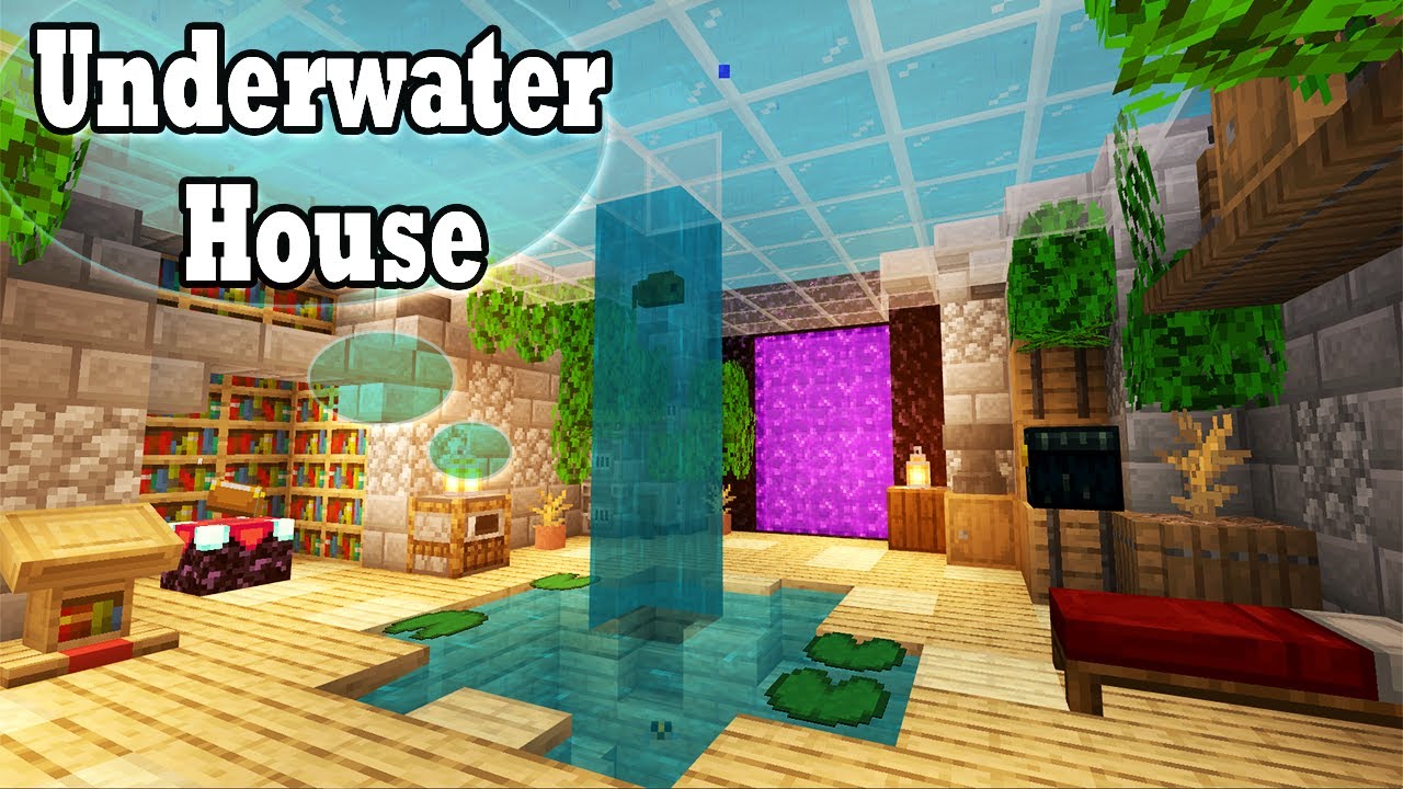 Minecraft: Build an Underwater House (How to Build) - YouTube