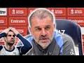 'Timo Werner's pace can hurt ANY TEAM!' | Ange Postecoglou EMBARGO | Tamworth v Tottenham