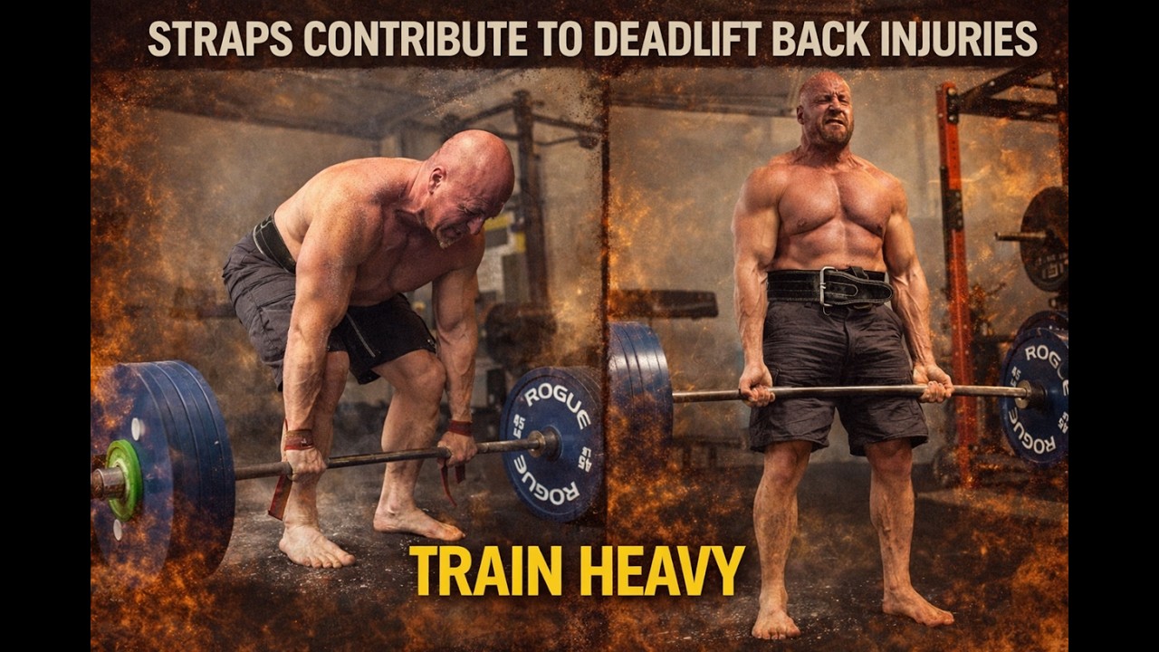Straps Contribute to Deadlift Back Injuries!