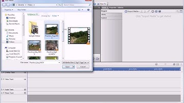 Serif MoviePlus X6 Tutorial - Importing Media