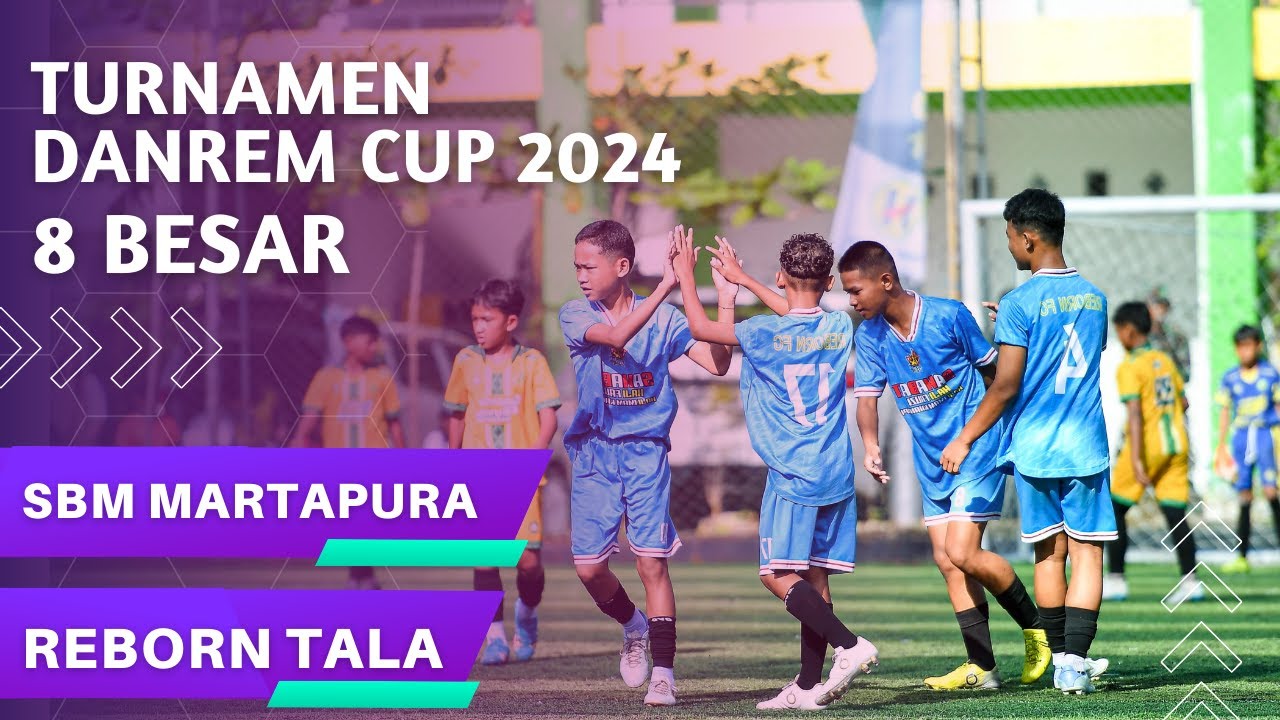 U13, SBM Martapura Vs Reborn Tala, DANREM CUP 2024, Babak 2