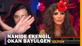 Pqueen - Okan Bayülgen'in Programında, Nihal Yalçın'ın Yaptığı Rpleri İzliyor (Nahide Ekengil)