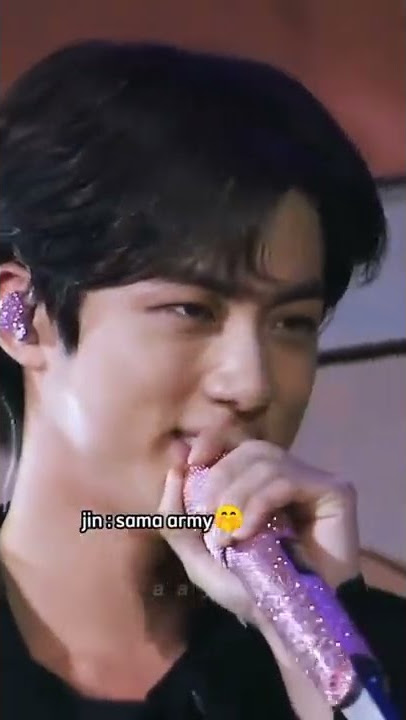 kiyowo banget sih Seokjin oppa 😍💜💜 #bts #btsarmy #jin