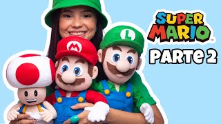 Passo a passo - Parte 2 - Mario Bros em feltro | Monique Rangel