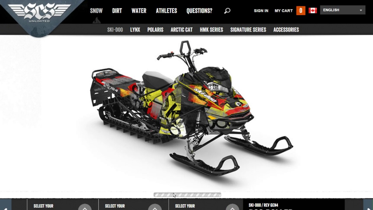 Doo Roller sled wrap