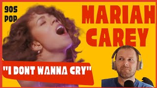 MARIAH CAREY - I DON'T WANNA CRY (MC Single 004 - First time reaction)