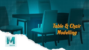 Table and Chair Modelling Using Extrude, Bevel & Insert Edge Loop Tool   Part 2(In Hindi)