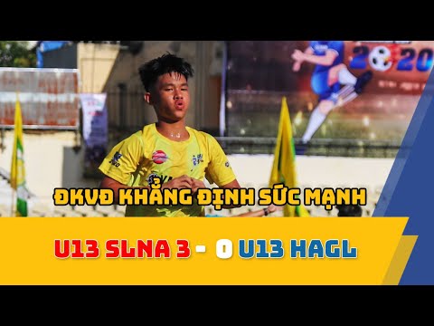Video HIGHLIGHT: U13 SLNA 3 - 0 U13 HAGL, ĐƯƠNG KIM VÔ ĐỊCH... - youtube