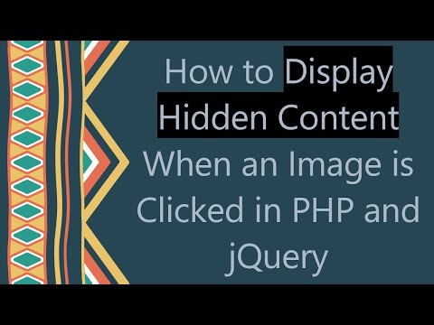 How to Display