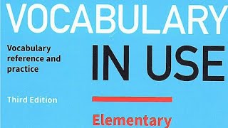 Units 16/17 English Vocabulary in Use Elementary Communication