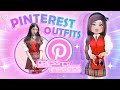 I found a picture from pinterest  used it as my outfit in dress to impress roblox