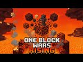 【MinecraftBE】マグマから逃げろ！One Block Wars:Rising #配布マップ