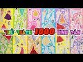 Thử thách 1000 hình dán búp bê | Đồ chơi hình dán