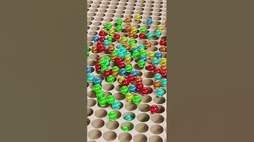 The Most Relaxing Ball Drop Ever 😌 | Satisfying 3D Blender Animation