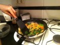 Healthy IIFYM Chorizo & Vegetable Omelette and Proats