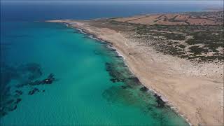 Η παραλία του Ρόννα στις βόρειες ακτές του Ριζοκαρπάσου - Ronnas beach at Rizokarpaso - Cyprus