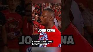 Cuando John Cena protege y respeta a sus fans ❤️😭#shorts #wwe
