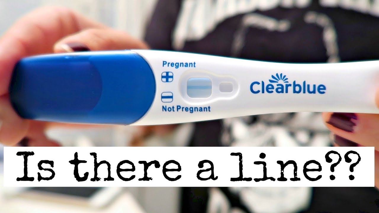 LIVE PREGNANCY TEST AFTER MISCARRIAGE CYCLE 1 YouTube