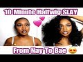 HOW TO PUT ON A HALF WIG