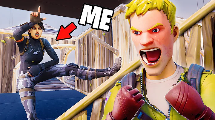 Destroying The ANGRIEST TRASH TALKERS in Fortnite... (Creative Fill)