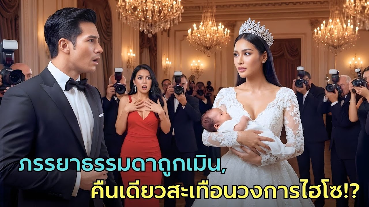 มหาเศรษฐีเมินภรรยาธรรมดา — จนในงานเลี้ยงหรู เธอทำให้ชนชั้นสูงทั้งวงต้องก้มหน้าตกตะลึง!