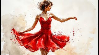 картинка: Танец.  Песня на стихи Раисы Йилдырим