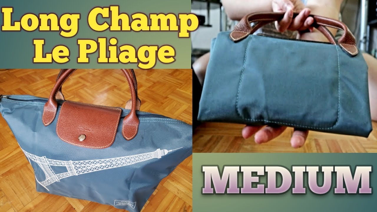 how to fold a longchamp bolsa