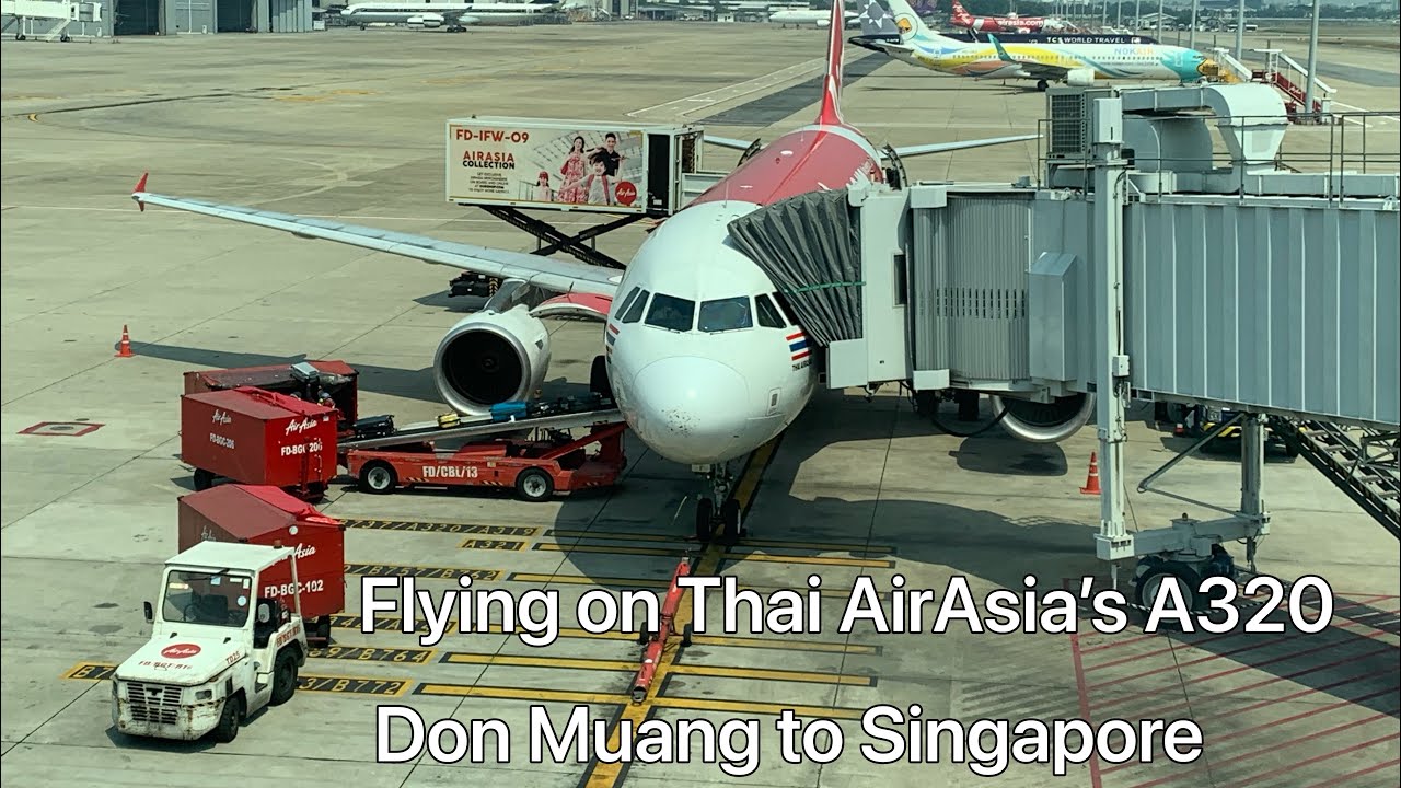 TRIPREPORT || Don Muang to Singapore || Thai AirAsia