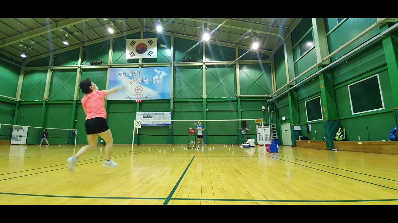 badminton lesson_01_20220621 (hairpin.clear.배드민턴 레슨.헤어핀.클리어 ) YouTube