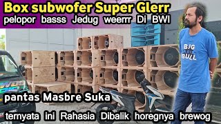 Box Super Gler Karakter Subwofer Buwat Lapangan Di Jamin Horegmini Drag Brewog 21 Inch