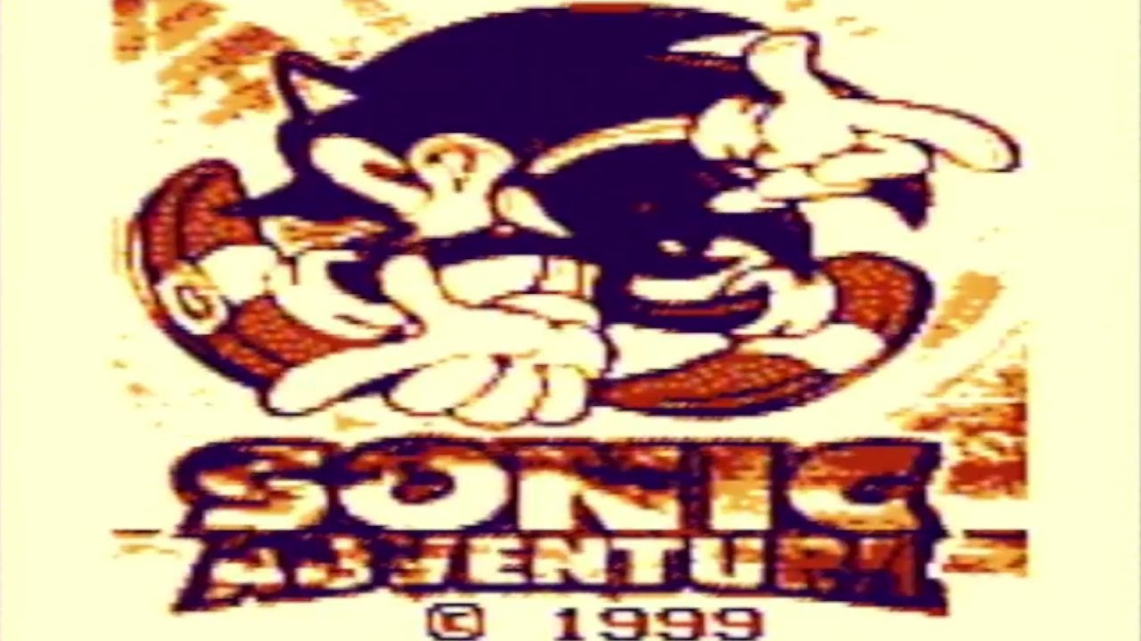 Sonic Adventure 7 (Makon Soft) - Gameplay on Super Game Boy