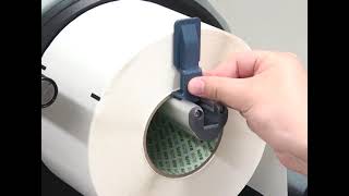 Loading the Media with the Optional Cutter Unit