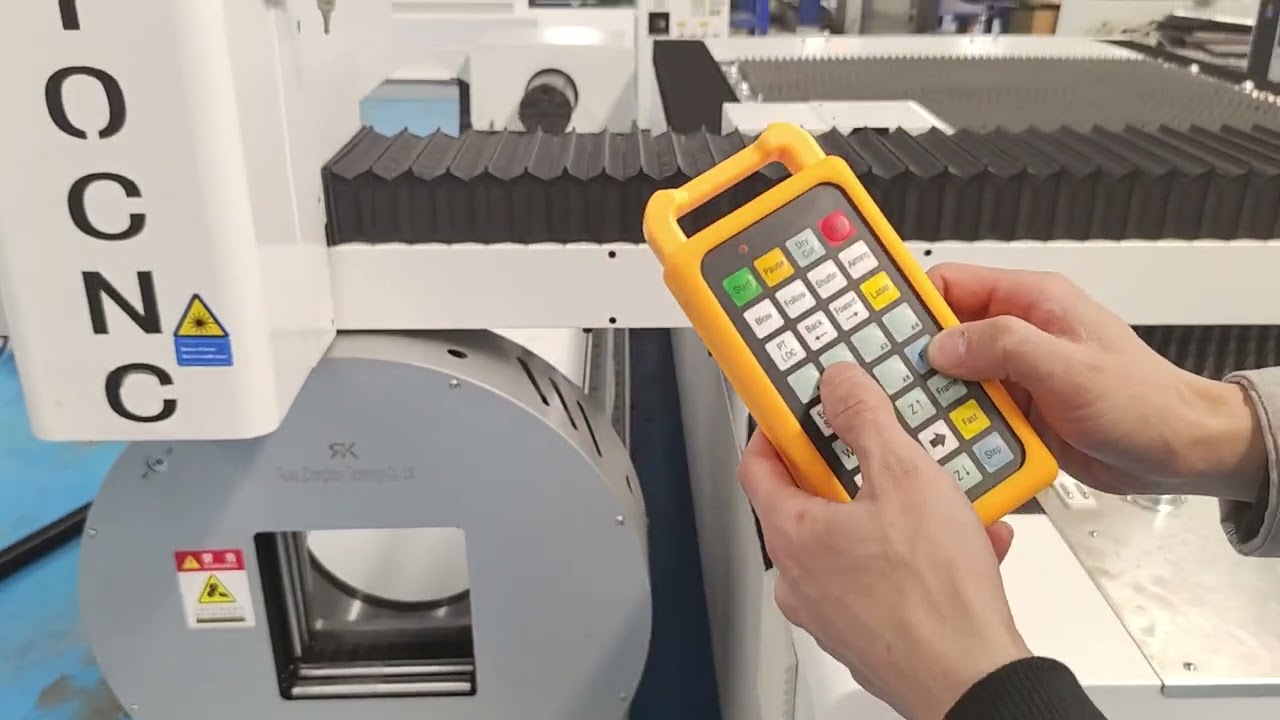 Step1:square metal tube tubepro bochu system operation manual tutorials