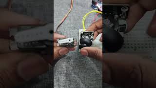 Controlling a servo motor with a joystick feels like magic 🎮#Arduino #Robotics #DIYProjects