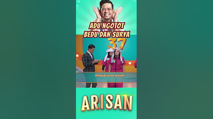 BEDU BIKIN SURYA EMOSI | ARISAN SHORTS (01/09/23)