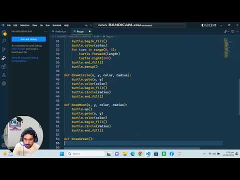Pakistan flag in python