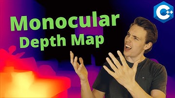 How to Estimate Depth with a Monocular Camera using OpenCV C++ and Neural Networks