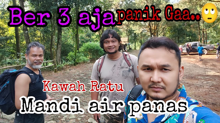 trekking santai ke kawah ratu gunung salak I pendakian kawah ratu gunung salak via pasir reungit