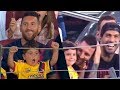 Asi vivieron Messi, Luis Suarez y Mateo Messi el Barcelona 5 Betis 2