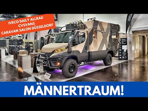 Traum auf Rädern - Iveco Daily Expeditionsmobil - CVS Vans Duisburg - Caravan Salon Düsseldorf