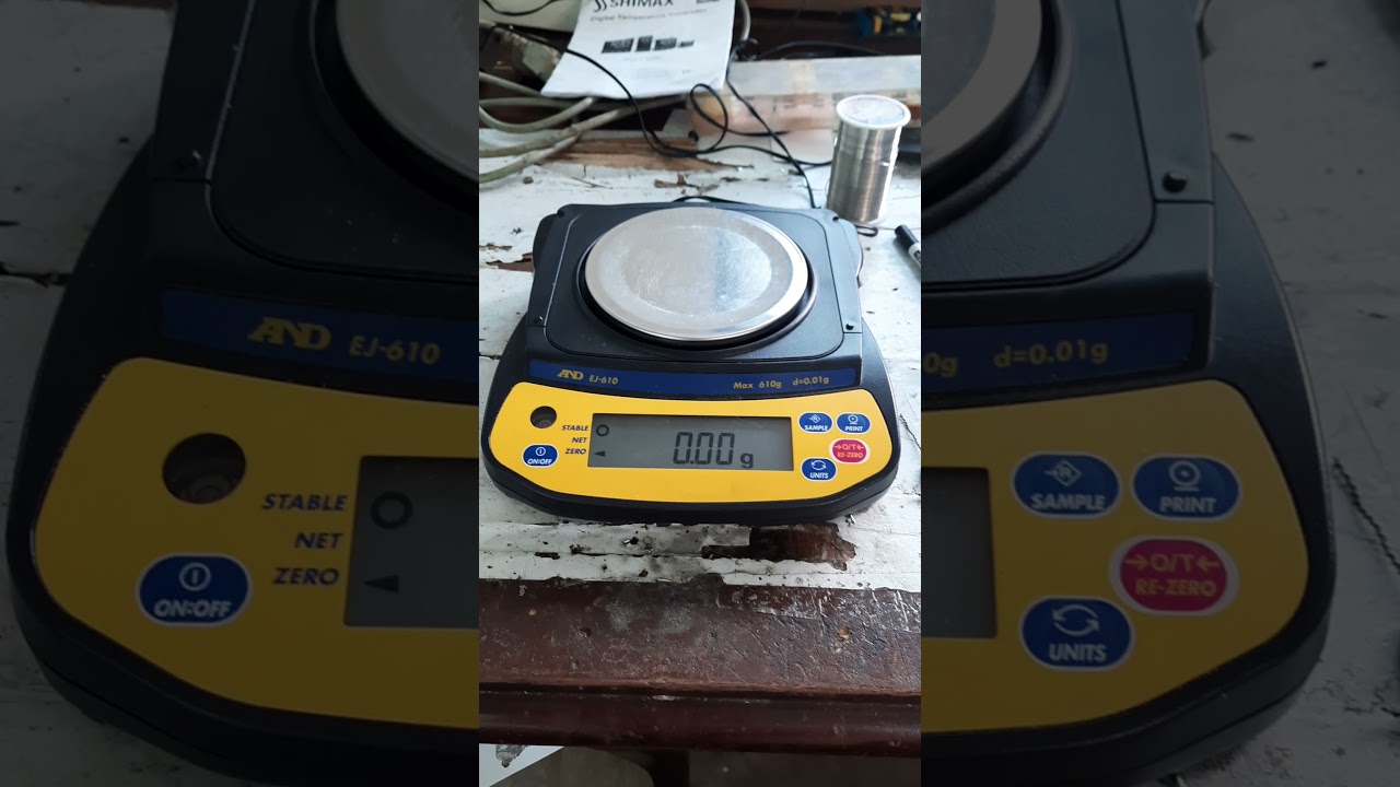 081643036 วิธืการ Cal เครื่อง AND-EJ-610