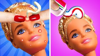 WHAT!? Barbie Is Pregnant? COOL DOLL TRANSFORMATION || Genius Hacks and Funny Situations