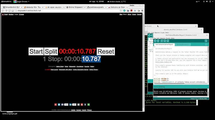 PlatformIO vs Arduino IDE (code builder speed test)