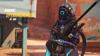 Ana Overwatch Quad Kill Highlight