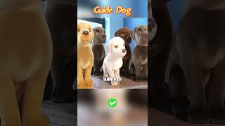 This dog is too short to be a guide dog. #movie