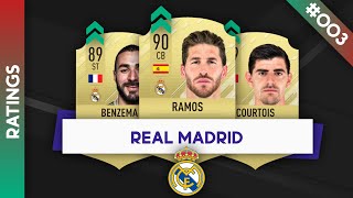 FIFA 21 | Real Madrid | RATINGS #003