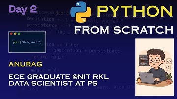 Python A-Z | Day 2 | Operators,Control Flow, Functions (Cont.)